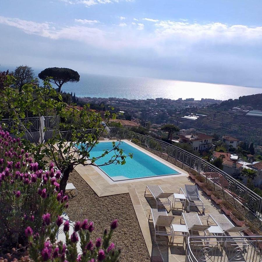 Villa Gaia - Luxury Villa, Pool & Wellness Rooms Bordighera Exterior photo