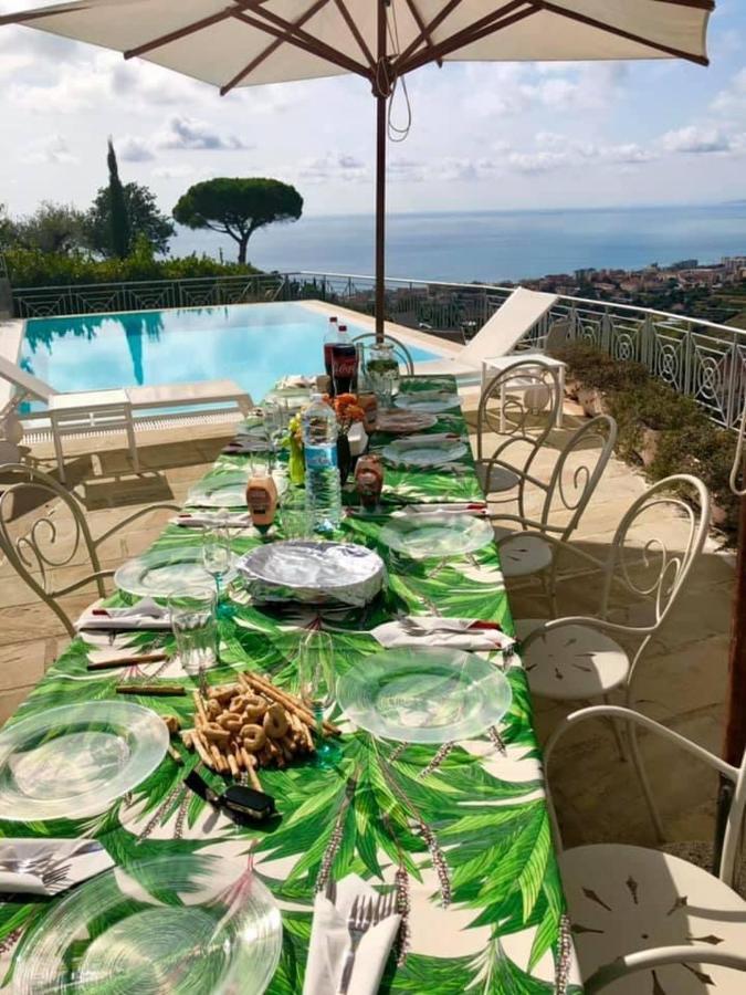 Villa Gaia - Luxury Villa, Pool & Wellness Rooms Bordighera Exterior photo